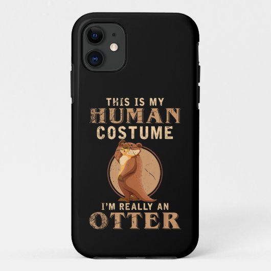Grappige dierenkostuum dierentuin keeper Case-Mate iPhone case (Achterkant)