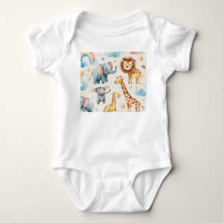Grappige Dierenvrienden Kinderkleding Romper