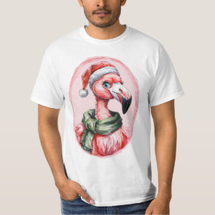 Grappige dierlijke kerstfavorieten - Flamingo 1 T-shirt