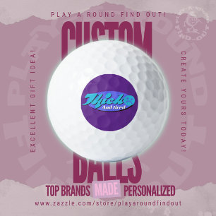 Grappige Dikke En Vermoeide Mid-Century Titleist P Golfballen