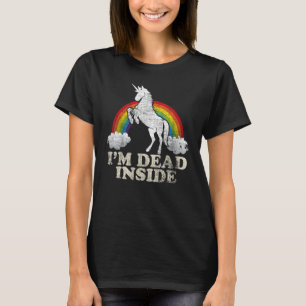Grappige dingen - Eenhoorn Ik ben dood in de sarca T-shirt