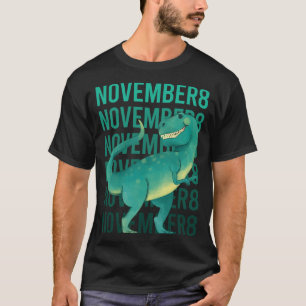 Grappige dinosaurus - 8 november 08 t-shirt