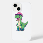 grappige dinosaurus Case-Mate iPhone case (Achterkant)