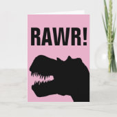 GRAPPIGE DINOSAURUS MOEDERDAG KAARTEN (Voorkant)