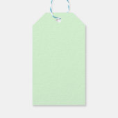 Grappige dinosaurus strokar Verjaardagsfeestje DIY Cadeaulabel (Achterkant)