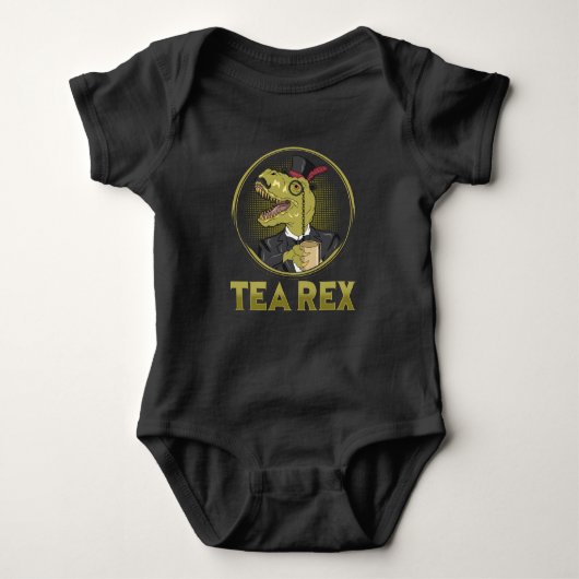 Grappige Dinosaurus T Rex Dier Romper (Voorkant)