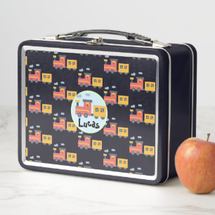 Grappige dinosaurus trein truck jongen Terug naar 