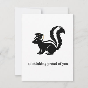 Grappige diploma-uitreikingskaart Zo trots op je Feestdagenkaart
