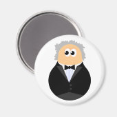 Grappige dirigent magneet (Voorkant / Achterkant)