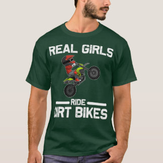 Grappige Dirt Bike Gift Vrouwen Moeder Motorcross T-shirt