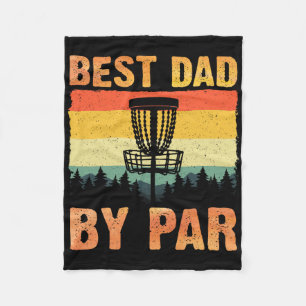 Grappige Disc Golf Kunst Voor Mannen Vader Disc Go Fleece Deken