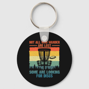 Grappige Disc Golf Kunst Voor Mannen Vrouwen Disc Sleutelhanger