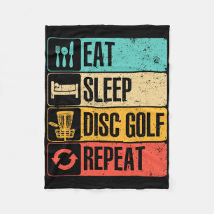 Grappige Disc Golf Kunst Voor Mannen Vrouwen Golf Fleece Deken