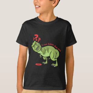 Grappige Disc Golf T Rex Kinderen T-shirt
