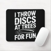 Grappige discgolfbaan muismat (Met muis)