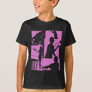 Grappige Discgolfspeler Cool Vliegende Schijf Spor T-shirt