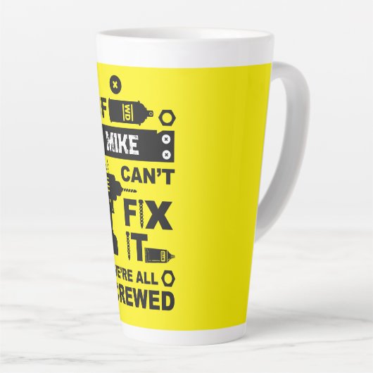 Grappige DIY Fix It Reparatie Latte Mok (Rechterhoek)