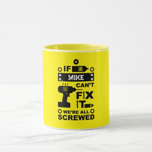 Grappige DIY Fix It Reparatie Mok (Midden)
