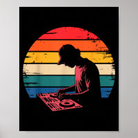 Grappige Dj Kunst Mannen Vrouwen Muziekproducent D