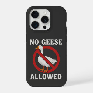Grappige 'Do Crime'-Gans Mok - Chaotische Domme Ga iPhone 15 Pro Hoesje