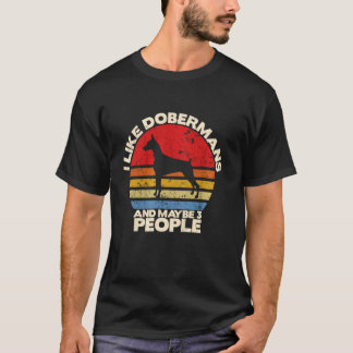 Grappige Dobermannliefhebber, Dobermann-eigenaar, T-shirt