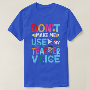 Grappige Docenten Citaten T-shirt