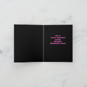 Grappige dochtersmoederdag kaart (Binnen)