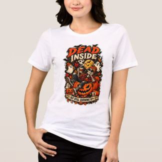 Grappige Dode van Binnen Maar Toch Nog Steeds Opda Tri-Blend Shirt