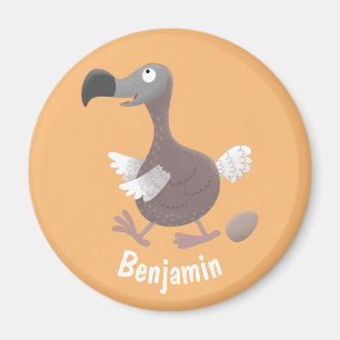 Grappige dodo vogel cartoon illustratie magneet