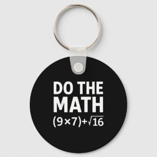 Grappige Doe De Rekening Meme – Nerd Humor Vergeli Sleutelhanger