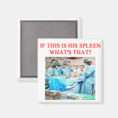 grappige dokter grap magneet (Voorkant / Achterkant)