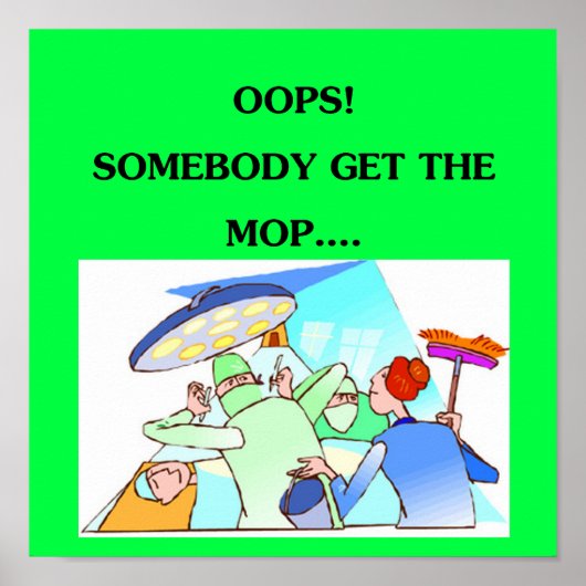 grappige dokter humor poster (Voorkant)