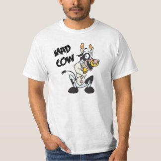 grappige dolle koe t-shirt