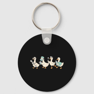 Grappige Domme Gans Tandheelkundige Tand th Tandar Sleutelhanger