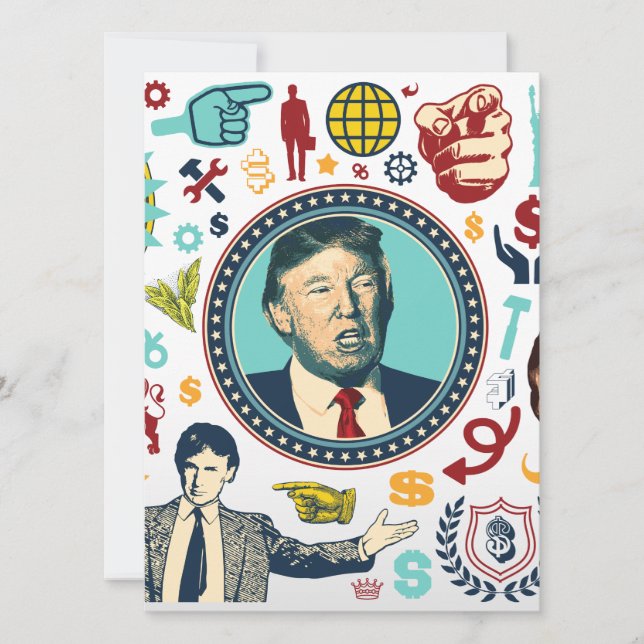 grappige donald trump (Voorkant)