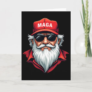 Grappige Donald Trump Kerstman Mega Kerst Holi Kaart