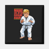 Grappige Donald Trump Republikein - Jiu-jitsu en B Magneet (Voorkant)