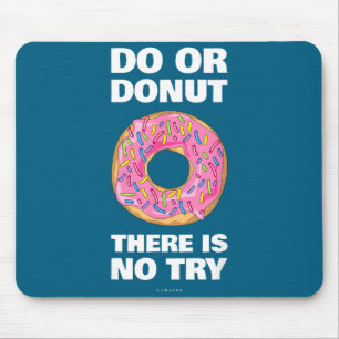 Grappige Donut Daar Geen Poging Donut Muismat