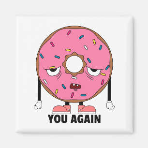 Grappige donut koelkast magneet