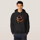 Grappige donuts ontwerp voor liefhebbers hoodie (Voorkant volledig)