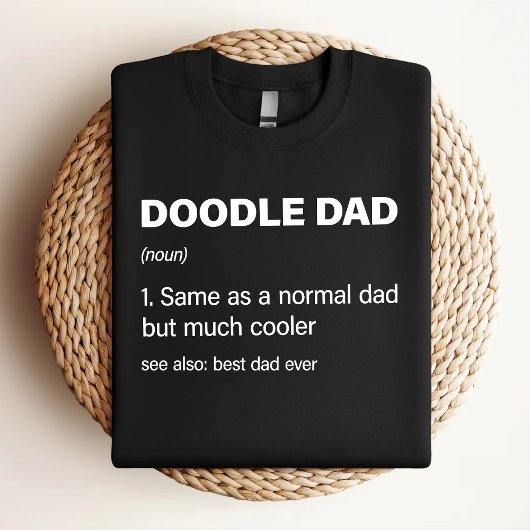 Grappige Doodle Dad definitie T-shirt