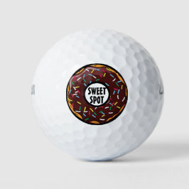 Grappige Doughnut Sweet Spot Golfballen
