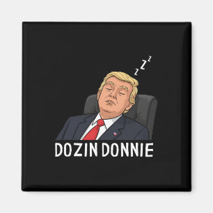 Grappige Dozin Donnie Anti Trump Politieke Satire Magneet