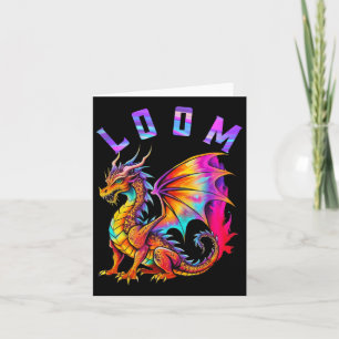 Grappige Dragon Loom Lovers voor mannen Vrouwen Im Kaart