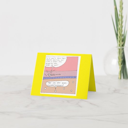 Grappige Drama Auditie Verjaardag Kaart (Voorkant)