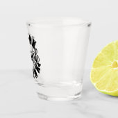 Grappige Drank Gedronken Dronken Shot Glas (Rechts)