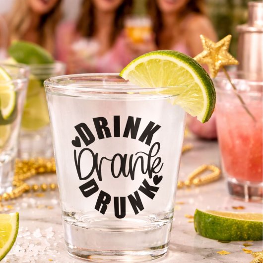 Grappige Drank Gedronken Dronken Shot Glas