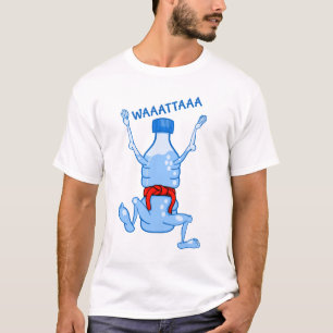 Grappige Drink waterfles Karate Hydrate T-shirt