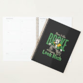 Grappige Drip Hond Geld Quote Planner (Display)