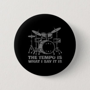Grappige Drumkunsst voor Mannen Vrouwen Drumline D Ronde Button 5,7 Cm